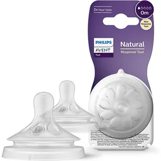 سر شیشه Philips Avent مدل نچرال ریسپانس سایز ۱ (۱ قطره) بسته ۲ عددی