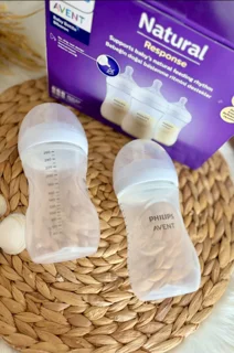 شیشه شیر فیلیپس اونت مدل Natural Response ظرفیت 260 میلی‌لیتر
