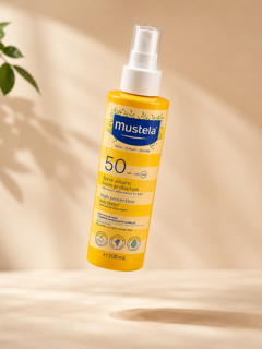 اسیری ضد آفتاب نوزاد و کودک موستلا Mustela حجم 200 ميلی لیتر