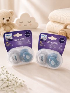 پستانک فیلیپس اونت Philips Avent مدل Ultra Soft مناسب ۶ تا ۱۸ ماه